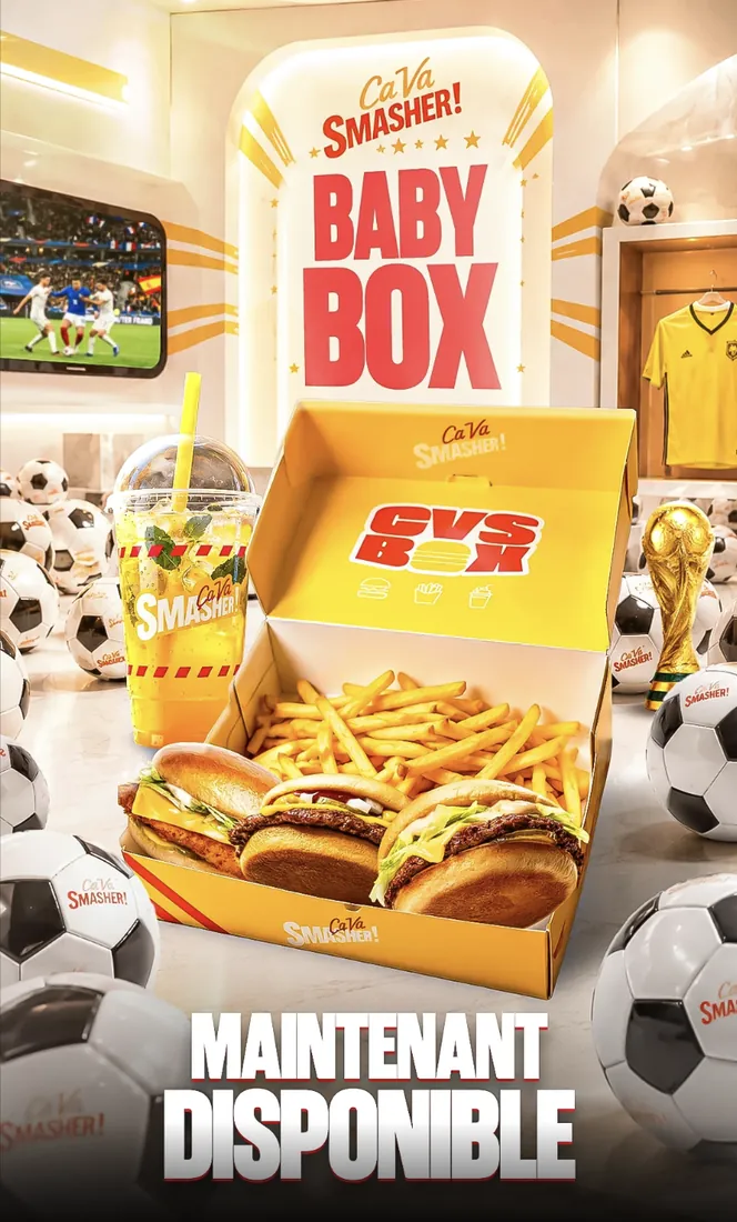 Ça Va Smasher — Baby Box, édition foot, réalisation IKONIQ