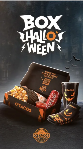 O'Tacos — Box Halloween, réalisation IKONIQ