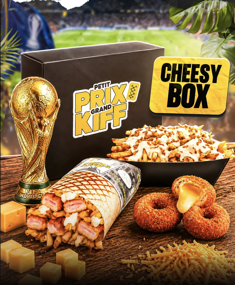 Petit Prix Grand Kiff — Cheesy Box, réalisation IKONIQ