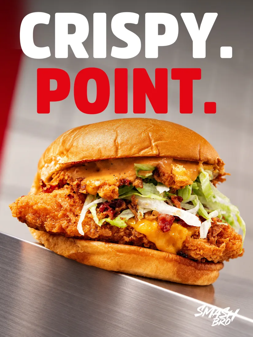 Smash Bro — Crispy. Point., réalisation IKONIQ