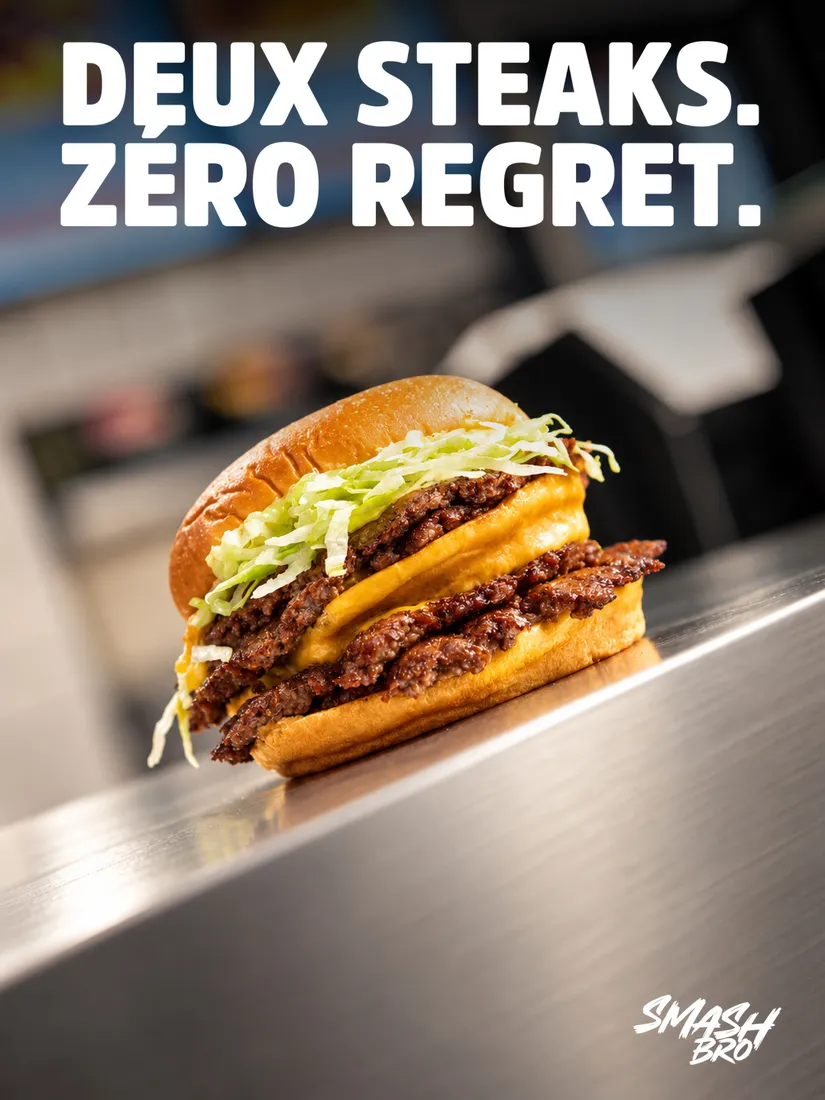 Smash Bro — Deux steaks, réalisation IKONIQ