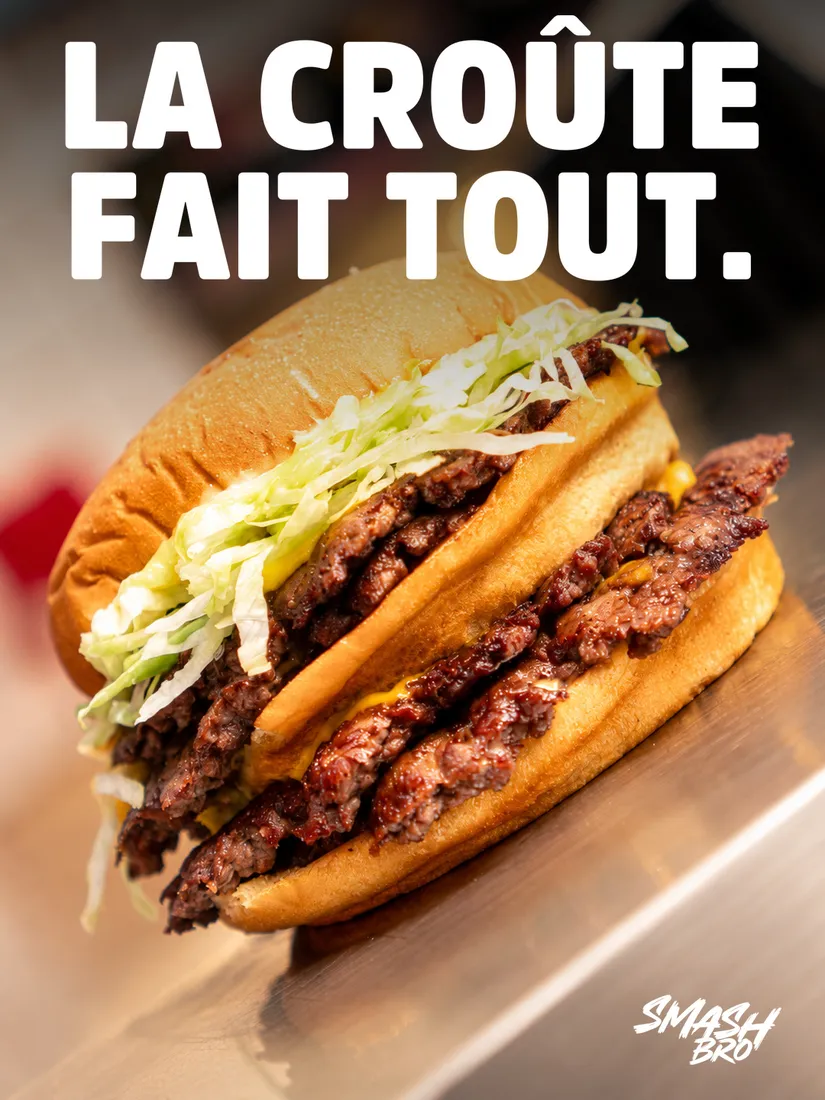Smash Bro — La croûte, réalisation IKONIQ