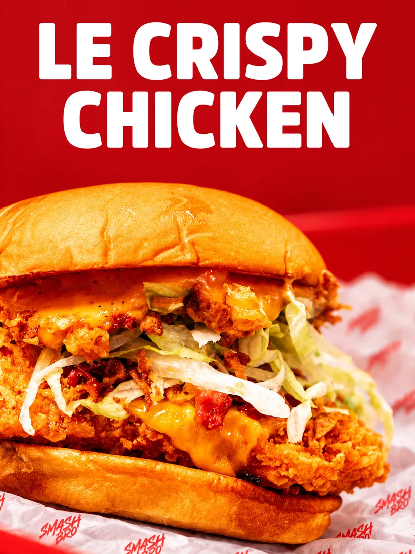 Smash Bro — Le Crispy Chicken, réalisation IKONIQ